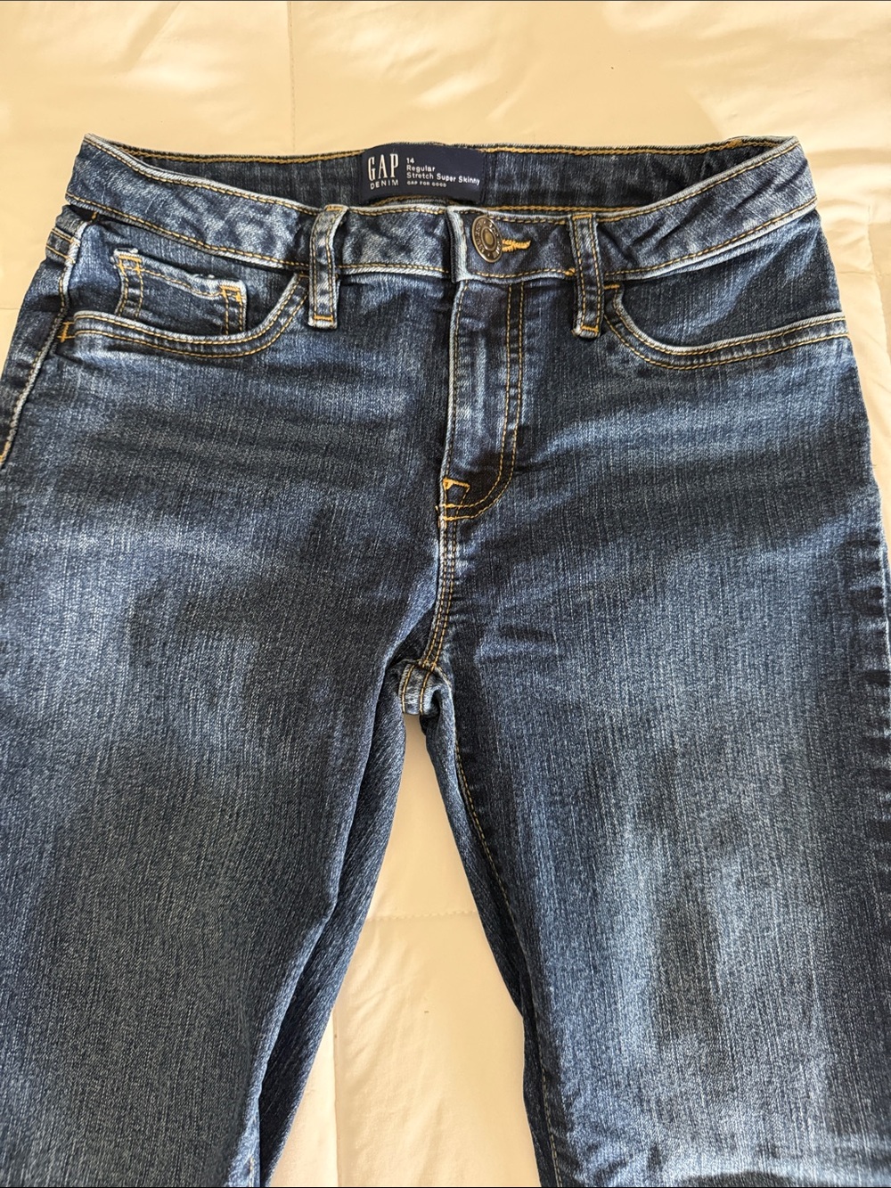GAP Girl’s Dark Blue Stretch Jeans